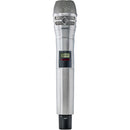 Shure Axient Digital AD2 Handheld Wireless Transmitter with KSM8 Capsule, Nickel Finish, G57 Band 470–616 MHz (AD2/K8N=-G57)