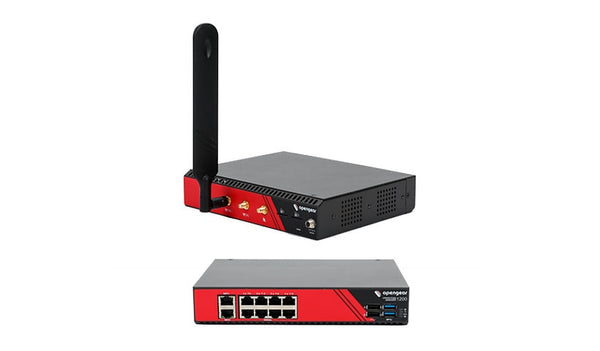 Opengear OM1200 Operations Manager – 8 Serial Ports, 1GbE, AMD 4-Core, 2GB RAM, 16GB Flash, Global 4G LTE (NP-OM1208-L)