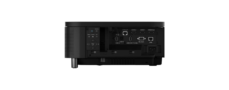 Epson PowerLite 815E 3LCD Short-Throw Laser Projector with ELPCS01 Mobile Cart – Black