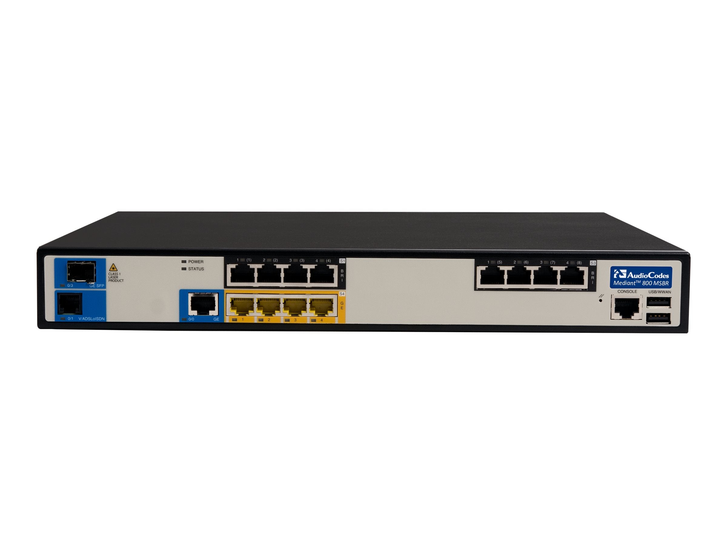 AudioCodes M800C-1ET4S Mediant 800C Multi-Service Business Router – Avendor