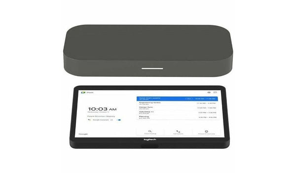 Logitech Tap + CTL Meet Compute Base Bundle for Google Meet Rooms – Video Conferencing Kit (No AV)