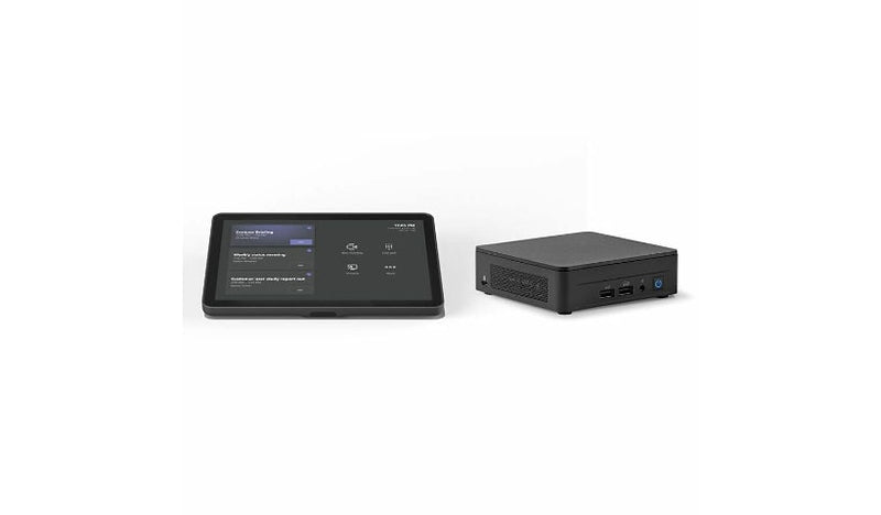 Logitech BASE Microsoft Teams Rooms (No AV) with Tap + ASUS® NUC – Pre-Configured Video Conferencing Kit