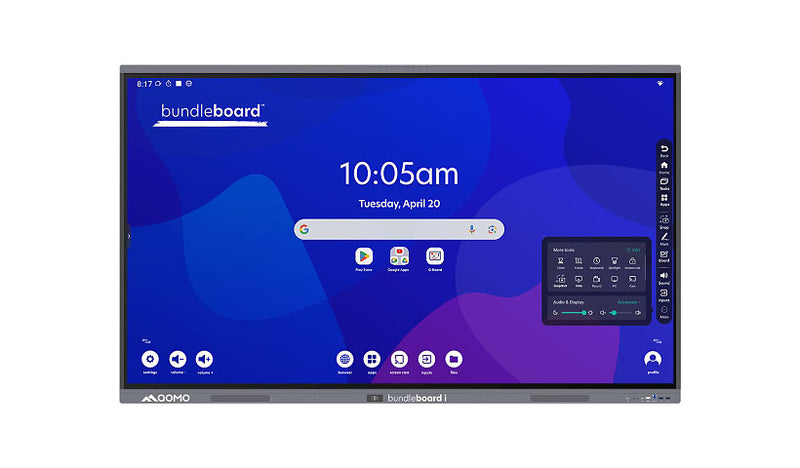 QOMO BundleBoard QITBB98 I Series – 98" 4K UHD Interactive LED Display