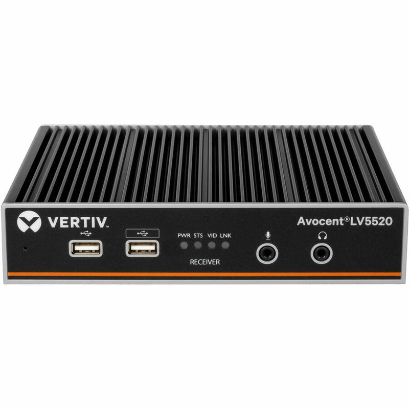 Vertiv Avocent LV5520R-400 LongView 4K KVM Extender Receiver | DisplayPort | USB 2.0 | Rack-Mount