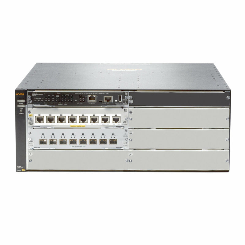 HPE Aruba Networking 5406R 8-port 1/2.5/5/10GBASE-T PoE+ & 8-port SFP+ v3 zl2 Switch (No PSU)