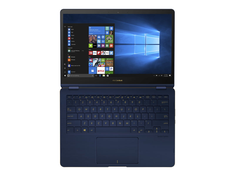 ASUS ZenBook Flip S UX370UA-XH74T-BL 13.3" Touchscreen Laptop – Intel Core i7, 16GB RAM, 512GB SSD, Windows 10 Pro (Royal Blue)