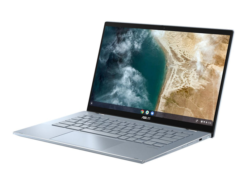 ASUS Chromebook Flip CX5 CX5400FMA-DN762T-S — 14" FHD Touch, Intel Core i7-1160G7, 16GB RAM, 512GB SSD, Wi-Fi 6, Aluminum Blue, Chrome OS