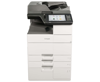 Lexmark MX912dxe Monochrome Multifunction Laser Printer – A3, 65 ppm, Finishing Options