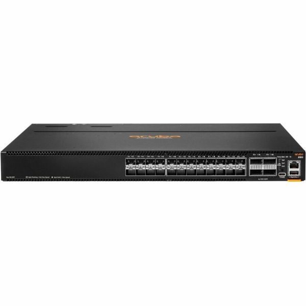 HPE Aruba CX 8100 24XF4C 24-Port 10GbE SFP+ 4x100GbE QSFP28 Switch (R9W94A)