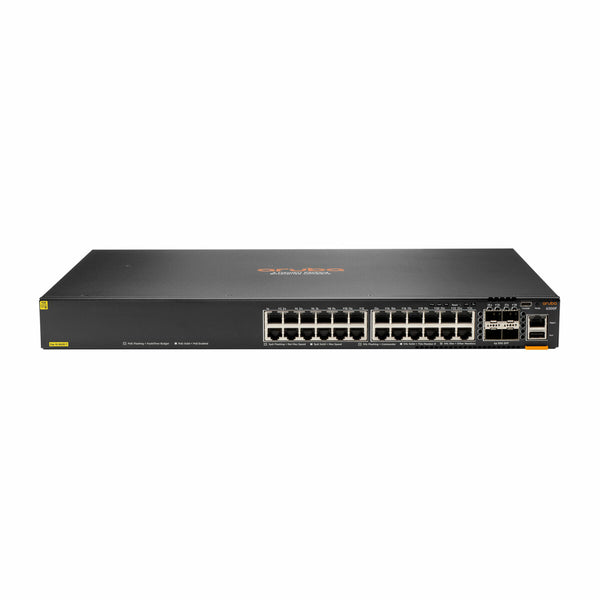 HPE Aruba Networking CX 6300F 24-Port 1GbE PoE+ and 4-Port SFP56 Managed L3 Switch (JL666A#B2B)
