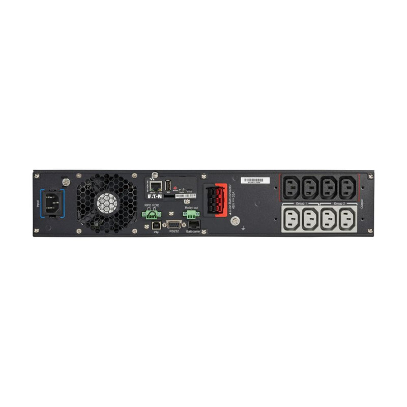 Eaton 9PX1500GRT-L 1500VA 1350W Lithium-ion UPS, 2U Rack/Tower, C14 Input, (8) C13 Outputs, 208V