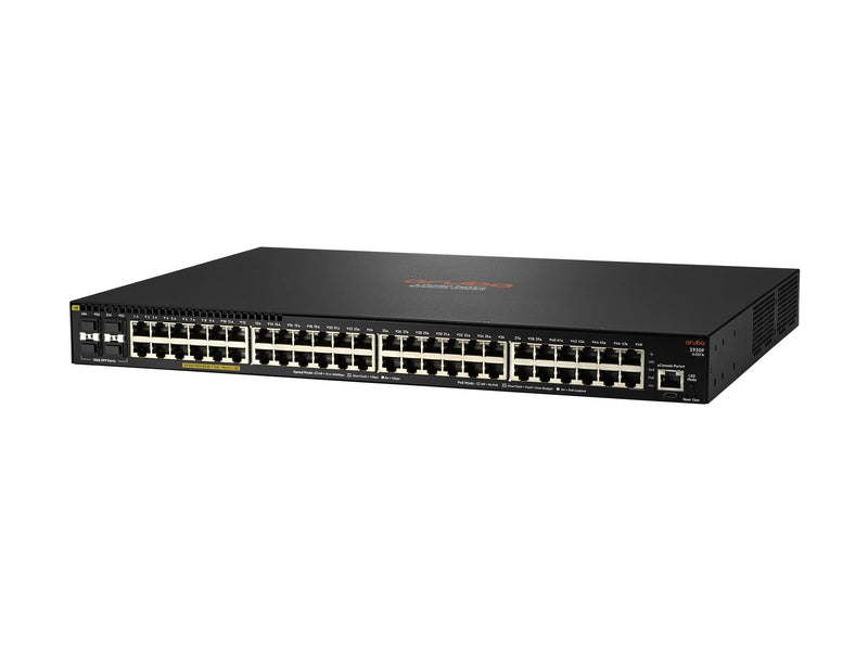 HPE Aruba 2930F 48G PoE+ 4SFP 740W Layer 3 Managed Switch (JL557A