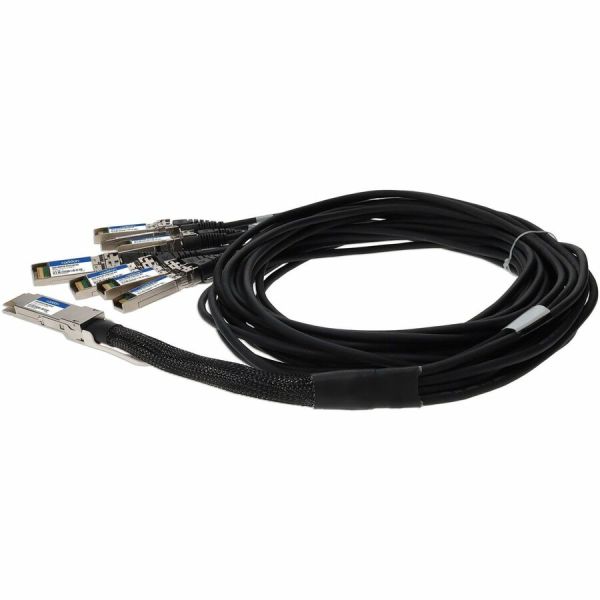 AddOn MSA & TAA Compliant 200GBase-CU QSFP-DD to 8xSFP28 Direct Attach Cable (Passive Twinax, 1m)