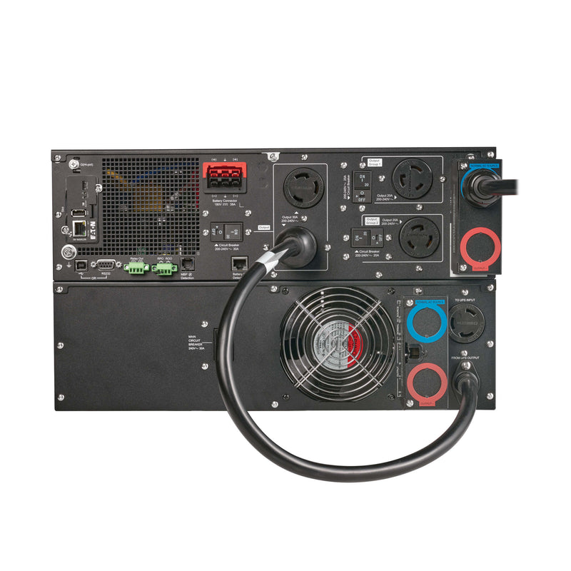 Eaton 9PX6KP2G2 9PX G2 6000VA (5400W) Online Double-Conversion UPS – 208/120V, Hardwired Input/Output, Network-Ready, 6U Rack/Tower