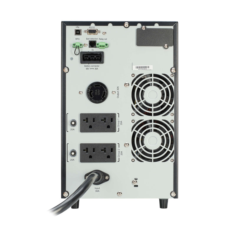 Eaton 9SX 3000VA 2700W 120V Online Double-Conversion UPS – Tower, 4x 5-20R, 1x L5-30R, Extended Run Support