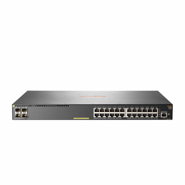 HPE Aruba Networking 2930F 24G PoE+ 4SFP+ TAA-Compliant Switch (JL263A#B2B)