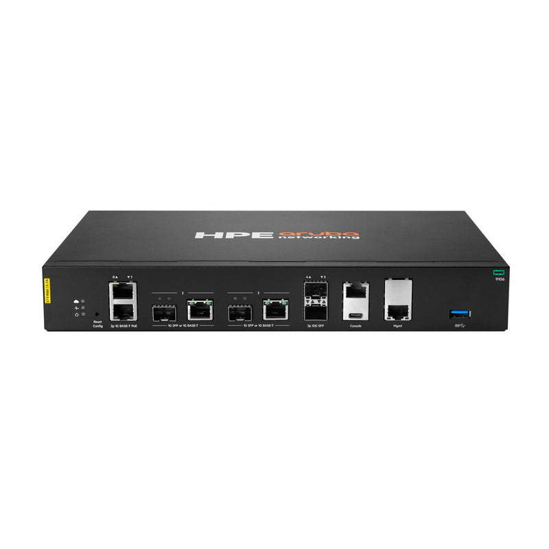 Aruba Vpn Router HPE Aruba 9106 Hybrid Gateway 2x SFP+ PoE SD-WAN VPN | S0B85A#B2B – Avendor