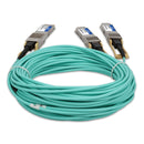 AddOn Cisco® QDD-400-AOC3M to Mellanox® MFS1S00-H003E Compatible TAA 400GBase-AOC QSFP-DD to 2xQSFP56 Active Optical Cable (850nm, MMF, 3m)