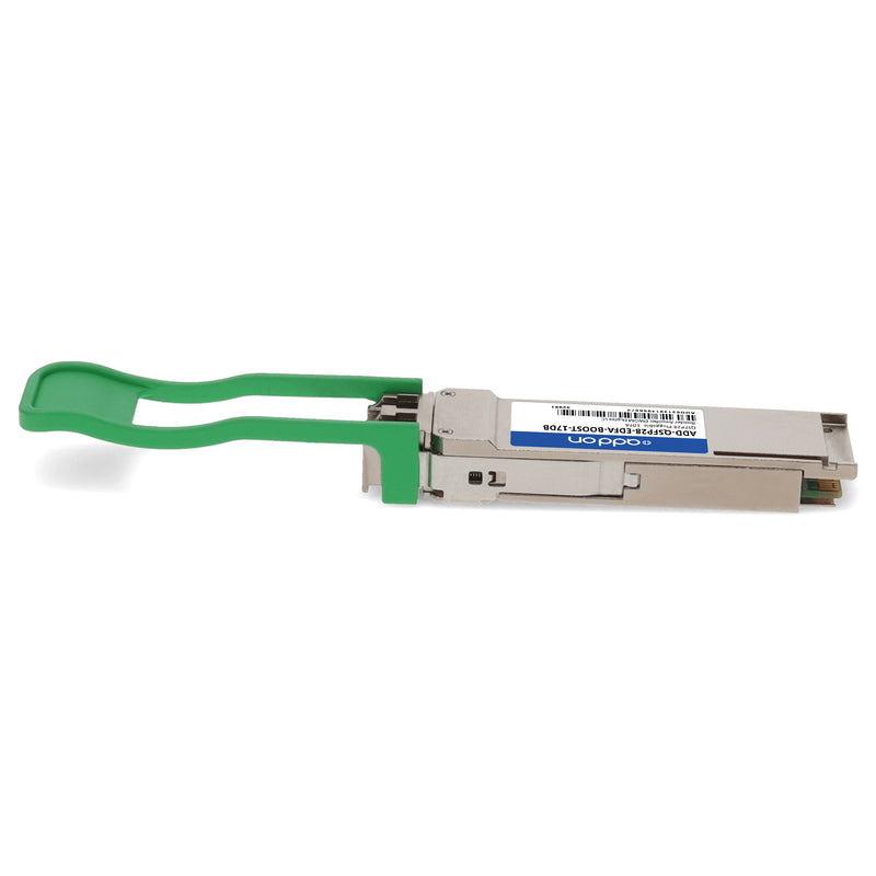 AddOn QSFP28 EDFA Booster Amplifier, +17dB Gain, C-Band DWDM, Duplex LC, Hot-Pluggable, 0 – 70 °C
