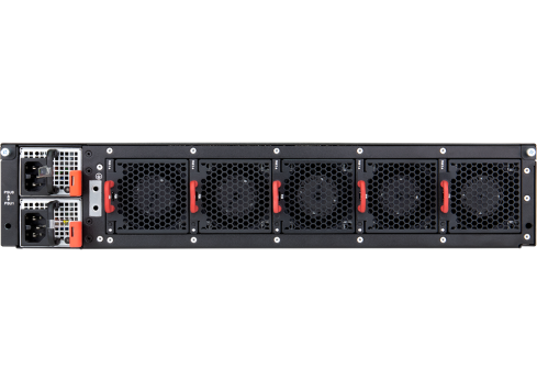 Edgecore AS7946-74XKSB 25G Aggregation Router, 64x SFP28, 8x QSFP28, 2x QSFP-DD, 48V DC, Front-to-Back Airflow