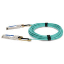 AddOn Arista Networks® AOC-Q-Q-100G-12M Compatible TAA 100GBase-AOC QSFP28 to QSFP28 Active Optical Cable (850nm, 12m)