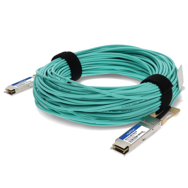 AddOn Arista AOC-Q-Q-100G-25M Compatible 100G QSFP28 Active Optical Cable (25m, TAA)