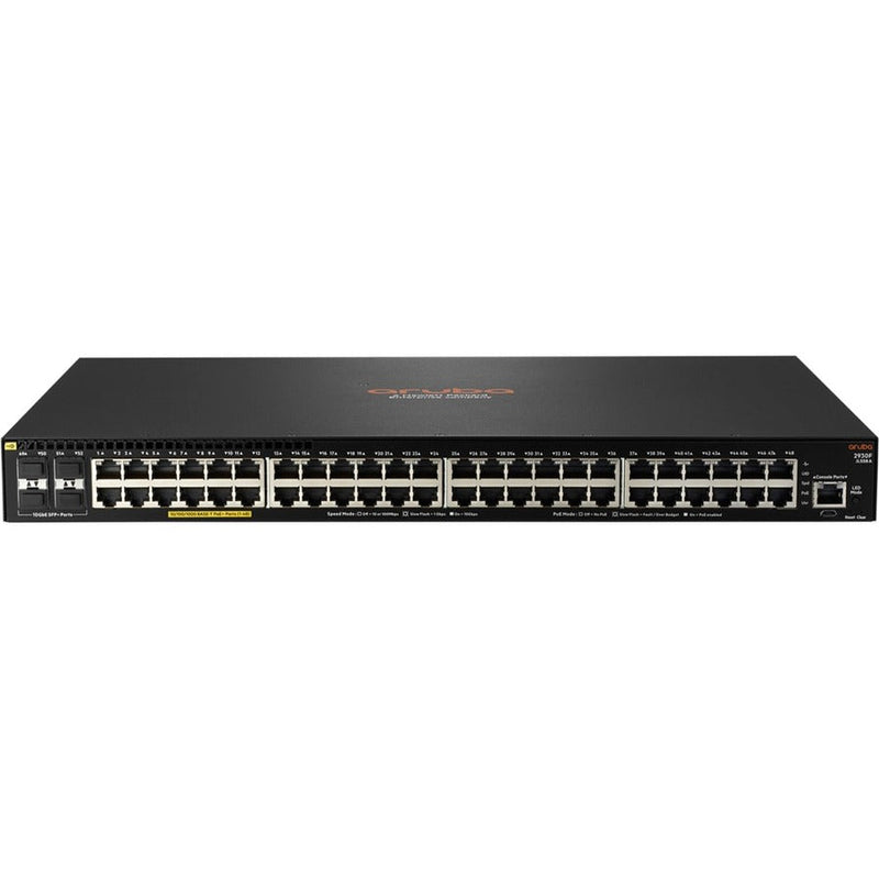 ARUBA 2930F 48GPOE+4SFP+740W Hewlett Packard Enterprise