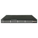 Edgecore AS4630-54TE-O-AC-B-US Enterprise Layer 3 Switch, 48×1G RJ-45, 4×25G SFP28, 2×100G QSFP28, Dual AC PSU (Power-to-Port Airflow)