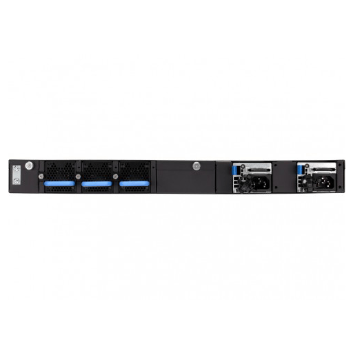 Edgecore AS4630-54TE-O-AC-F-US Enterprise Switch, 48x1G RJ-45, 4x25G SFP28, 2x100G QSFP28, Dual AC PSU, Port-to-Power Airflow