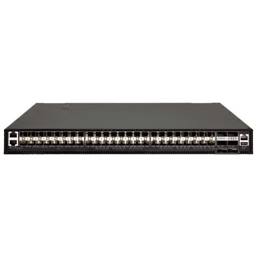 Edgecore AS5835-54X 48-Port 10GbE SFP+ and 6-Port 100GbE QSFP28 Switch (Power-to-Port Airflow, Dual AC PSUs, ONIE, US)