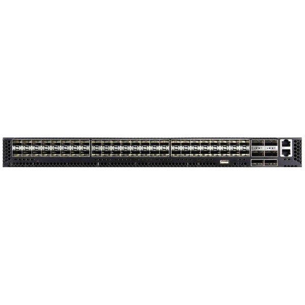 Edgecore AS5912-54X (AGR100) – 48-Port 10G SFP+ with 6x100G QSFP28 Uplinks, Dual -48V DC PSUs, Port-to-Power Airflow