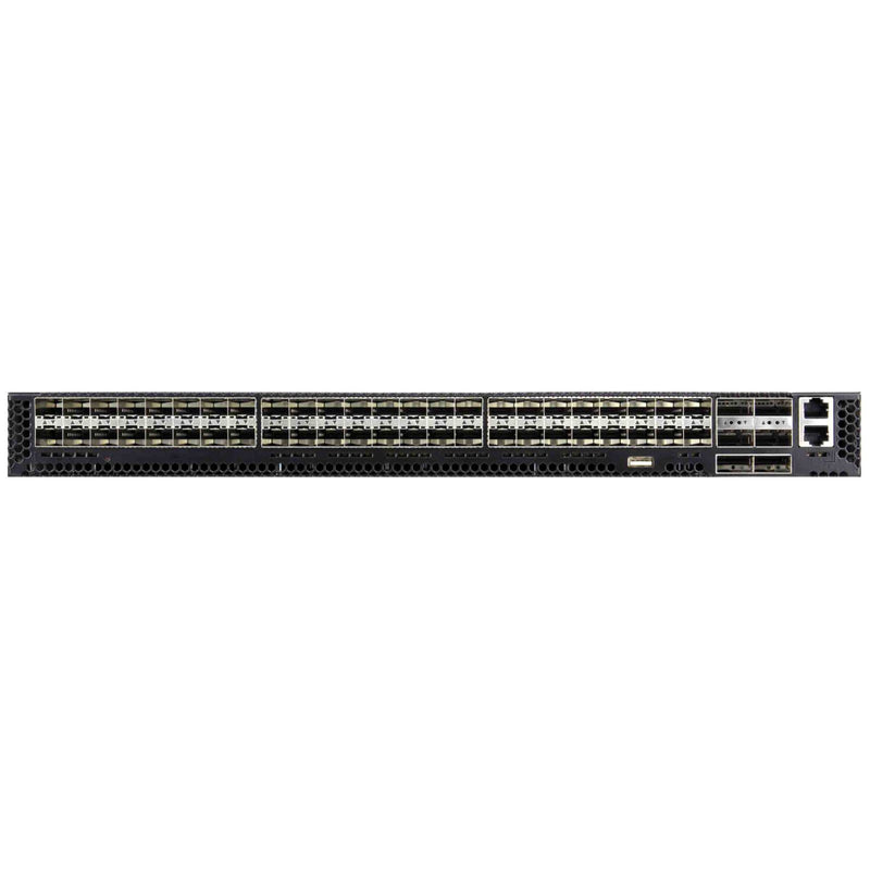 Edgecore AS5912-54X (AGR100) – 48-Port 10G SFP+ with 6x100G QSFP28 Uplinks, Dual -48V DC PSUs, Port-to-Power Airflow