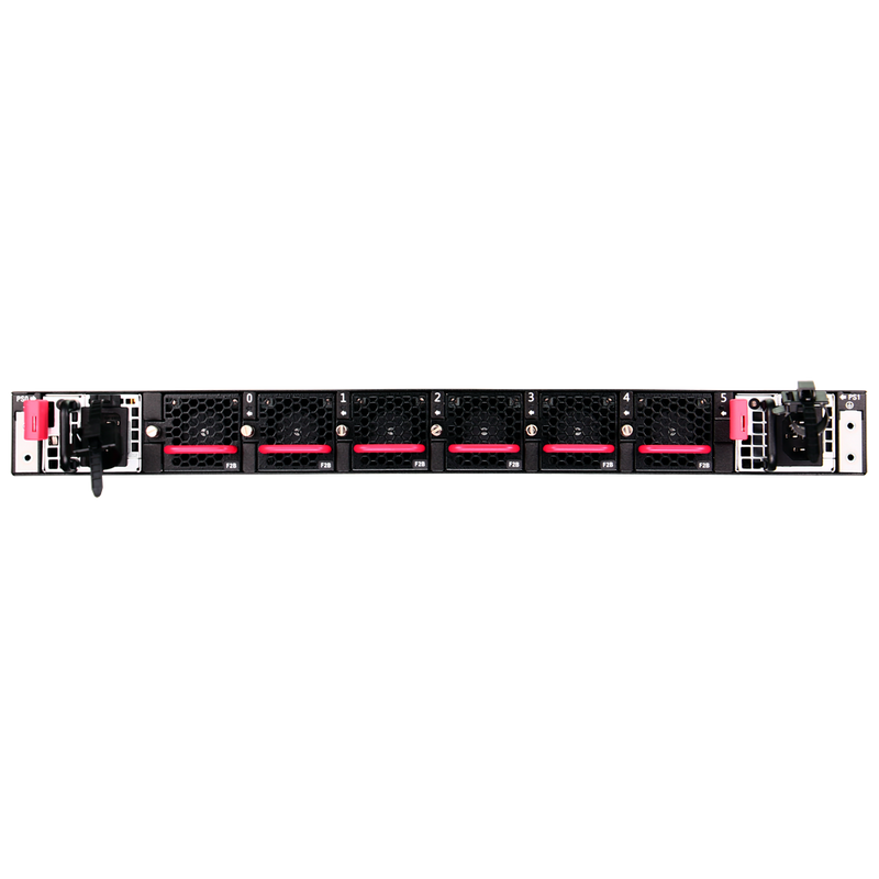 Edgecore AGR130 AS5916-54XKS-O-AC-F-US Aggregation Router – 48x10GbE SFP+ and 6x100GbE QSFP28, Broadcom Qumran-MX, Intel Xeon D-1548, Dual AC PSU, Front-to-Back Airflow