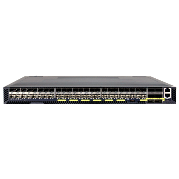 Edgecore AGR130 AS5916-54XKS-O-AC-F-US Aggregation Router – 48x10GbE SFP+ and 6x100GbE QSFP28, Broadcom Qumran-MX, Intel Xeon D-1548, Dual AC PSU, Front-to-Back Airflow