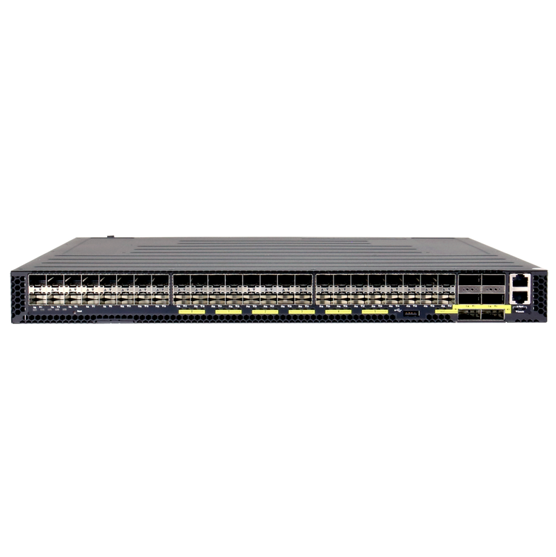 Edgecore AGR130 AS5916-54XKS-O-AC-F-US Aggregation Router – 48x10GbE SFP+ and 6x100GbE QSFP28, Broadcom Qumran-MX, Intel Xeon D-1548, Dual AC PSU, Front-to-Back Airflow