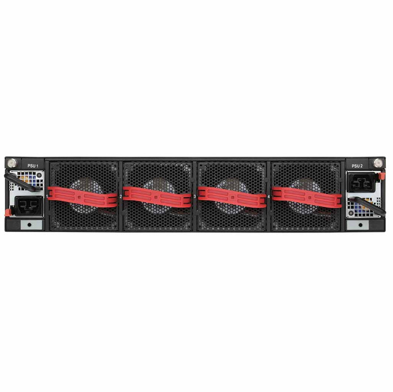 Edgecore AS9736-64D 64-Port 400G QSFP56-DD Data Center Switch (Front-to-Rear Airflow, Dual AC Power)