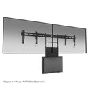 Tempo X-Large Dual Display Mount for Up to 80" Displays – Black – AVA1104
