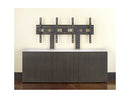 AVTEQ Thin 3-Bay Technology Credenza with Integrated Display Mount – CREDENZA3-L-THIN