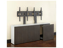 AVTEQ Thin 3-Bay Technology Credenza with Integrated Display Mount – CREDENZA3-L-THIN