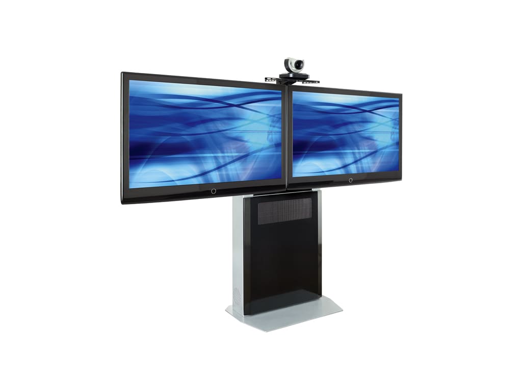 AVTEQ ELT-1500L Dual-Display Elite Technology Stand for VC Systems ...