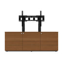 AVTEQ Thin 3-Bay Credenza, Single Display Mount, 12RU, Laminate