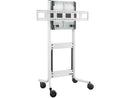 AVTEQ DynamiQ™ RPS-500 Height-Adjustable Mobile Cart for 70" Cisco Board – White (SKU: RPS-500-BB-CSB70W)