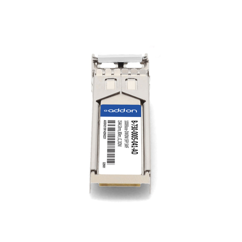 AddOn Ciena® B-730-0005-041 Compatible TAA 1000Base-DWDM SFP Transceiver (SMF, 1544.53nm, 80km, LC, DOM)