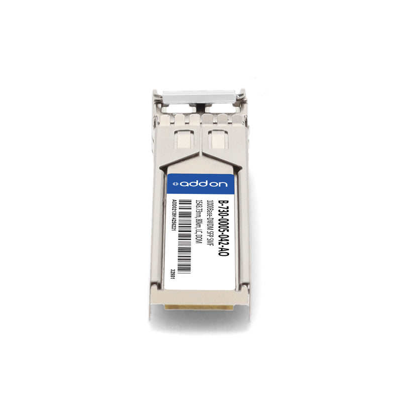 AddOn Ciena® B-730-0005-042 Compatible TAA 1000Base-DWDM SFP Transceiver (SMF, 1543.73nm, 80km, LC, DOM)