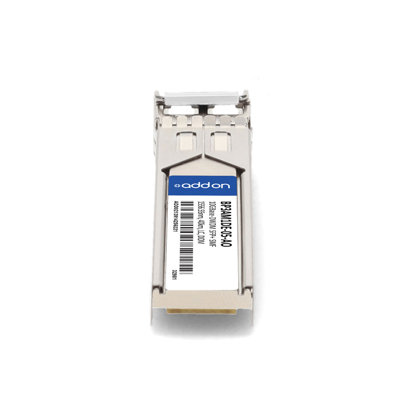 AddOn Juniper Networks® BP3AM1DE-05 Compatible TAA 10GBase-DWDM SFP+ Transceiver (SMF, 1556.55nm, 40km, LC, DOM)