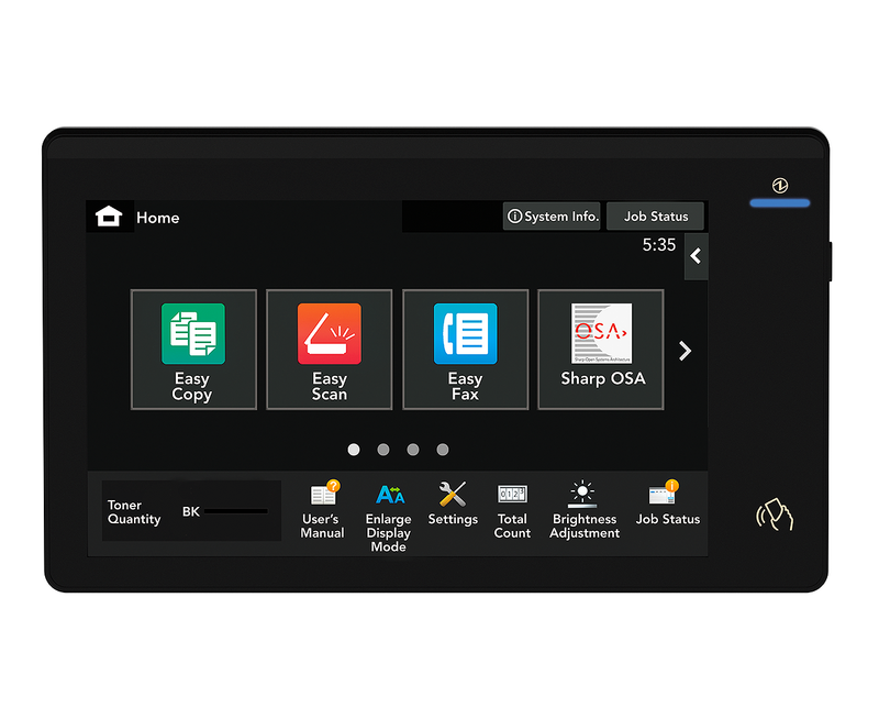 Sharp BP70M45 45 ppm Monochrome Multifunction Document System
