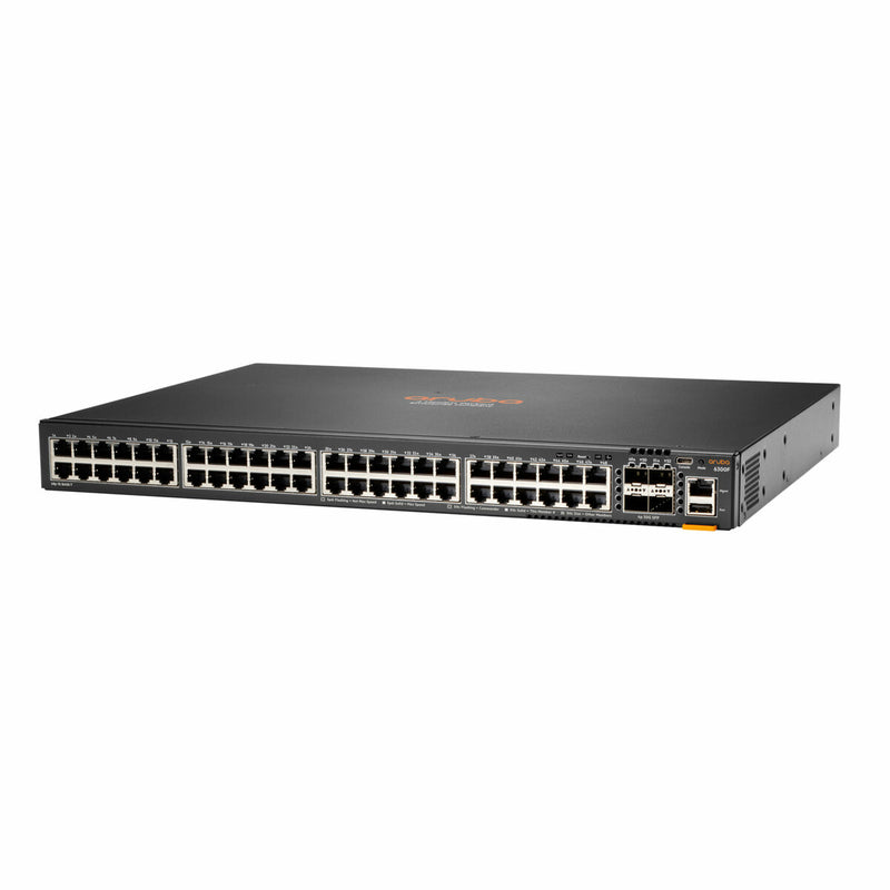 HPE Aruba Networking CX 6300F 48-Port 1GbE and 4-Port SFP56 Managed L3 Switch (JL667A