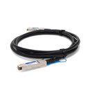 AddOn Arista Networks® CAB-Q-Q-100G-0-5-AO Compatible TAA 100GBase-CU QSFP28 Direct Attach Cable (Passive Twinax, 0.5m)