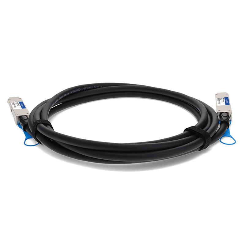 AddOn Arista Networks® CAB-Q-Q-100G-0-5-AO Compatible TAA 100GBase-CU QSFP28 Direct Attach Cable (Passive Twinax, 0.5m)