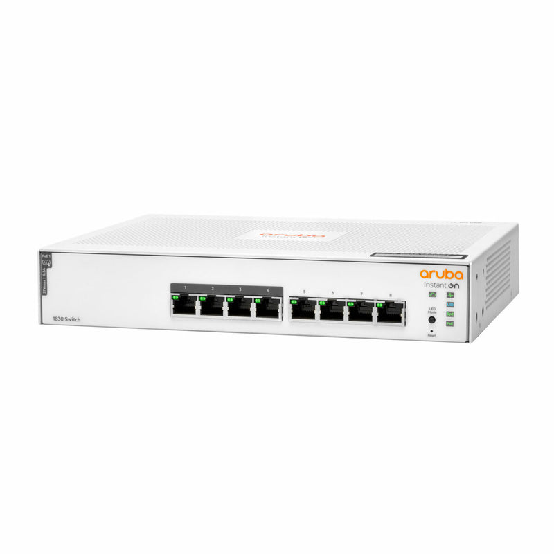 HPE Networking Instant On 1830 8-Port Gigabit PoE+ 65W Smart Switch (JL811A